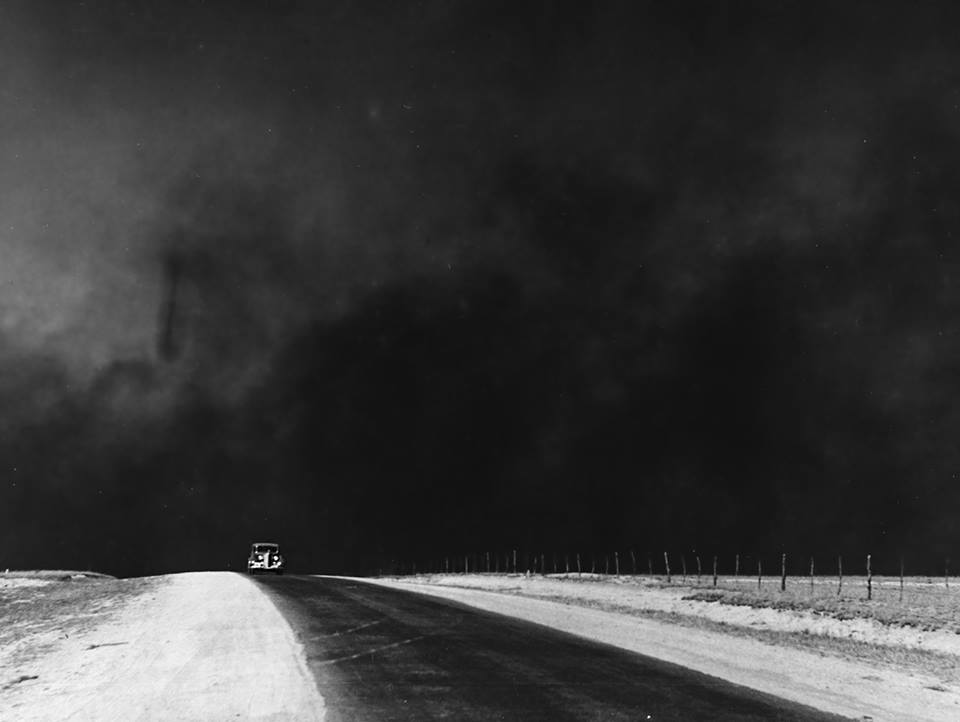 00 running from dust storm in Texas 1936 pic by Arthur Rothstein.jpg