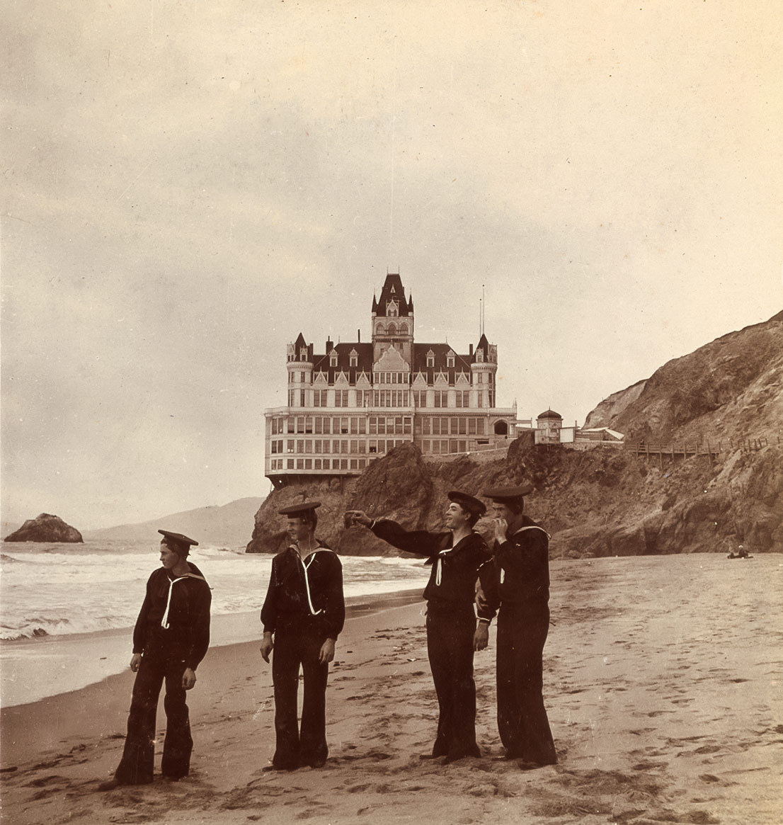 1 1 1 ADS Sailors at the Cliff House, San Francisco⁣.jpg