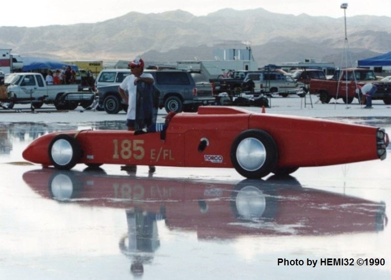 #185 E-FL (2 cyl blown KB HEMI) @ 42nd Speed Week - 1990 (4).jpg