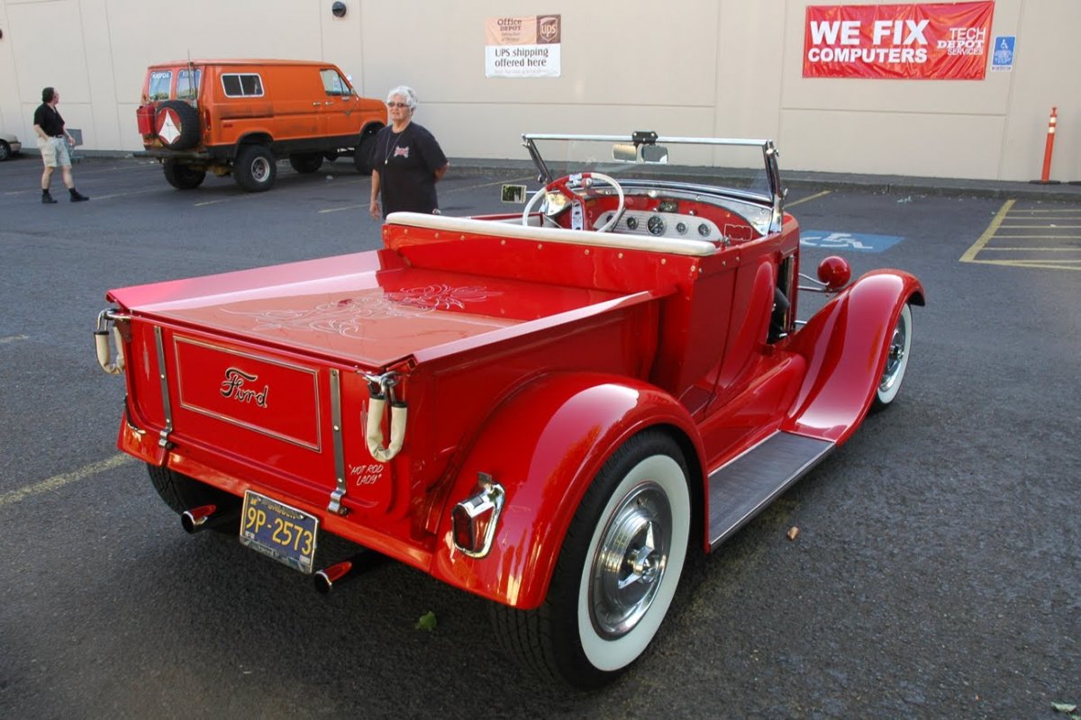 1929 29 Ford Model-A Roadster Pickup Truck A-Bone with rebuilt 1948 Mercury Flathead bored 289 5.jpg