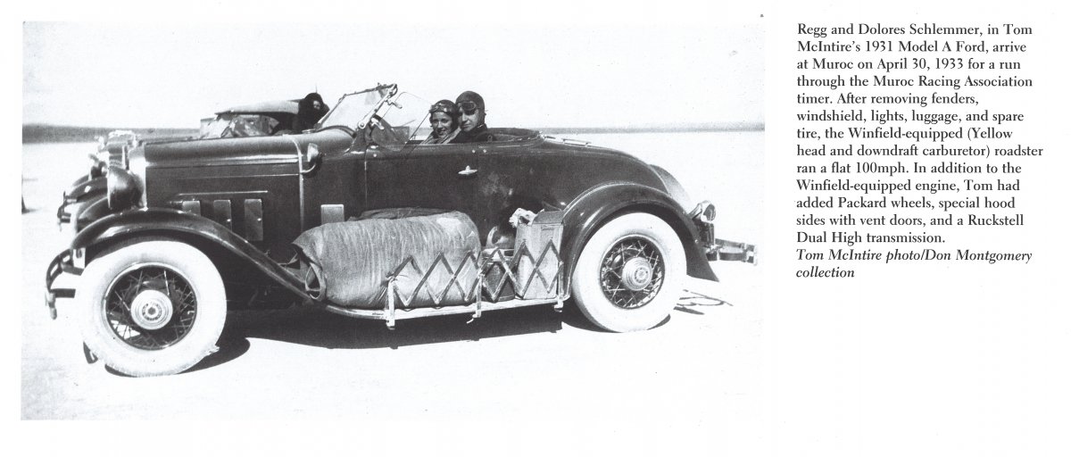 1933 Regg and Dolores Schlemmer Tom McIntire 1931 Ford.jpg