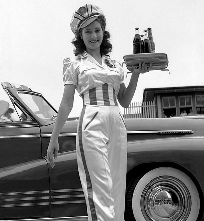 1940s Car Hop with Buick Special Convertible.jpg