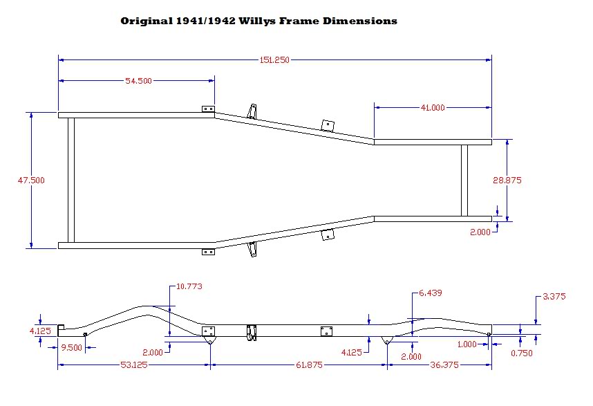 1941-1942 Willys FrameDimensi.jpg
