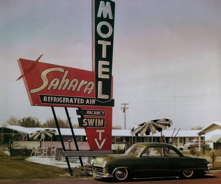 1950 Ford custom at Sahara Motel.jpg