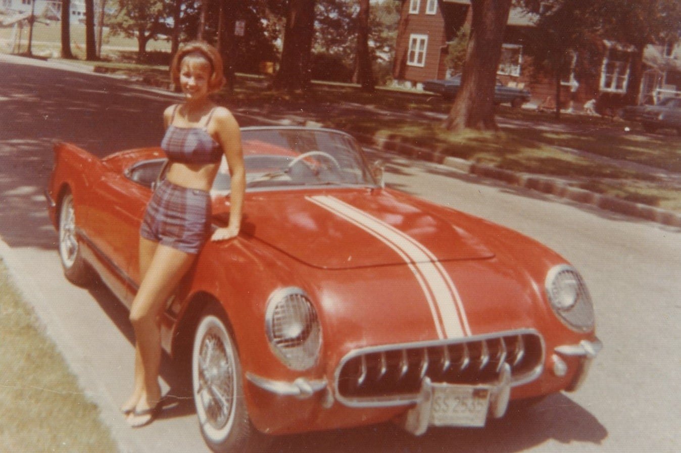 1955 Chevy Corvette girl & odd grill.jpg