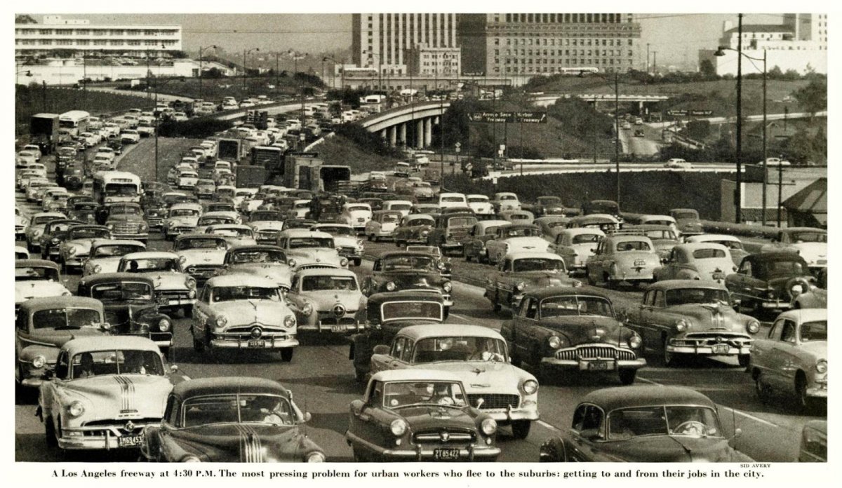 1955LosAngelesAfternoonCommute.jpg