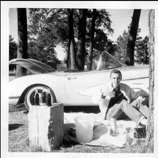 1958 vette and cokes.JPG