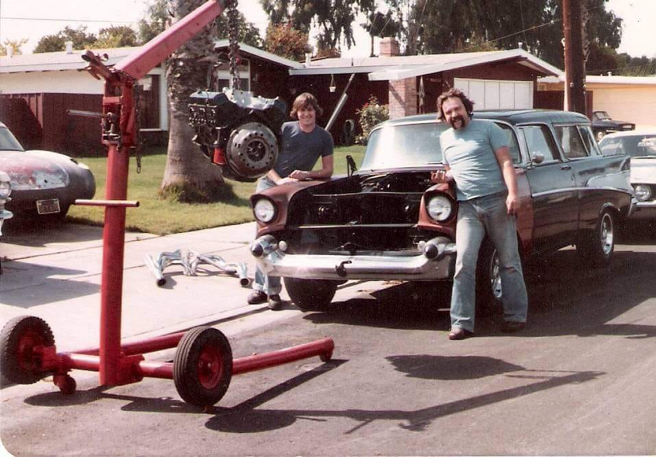 1972 Chevy Nomad engine swap in the street.jpg