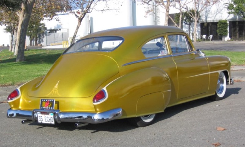 2007 - 'The Caribbean II' '49 Chevy Fleetline with scallops by Art Himsl (rear).jpg