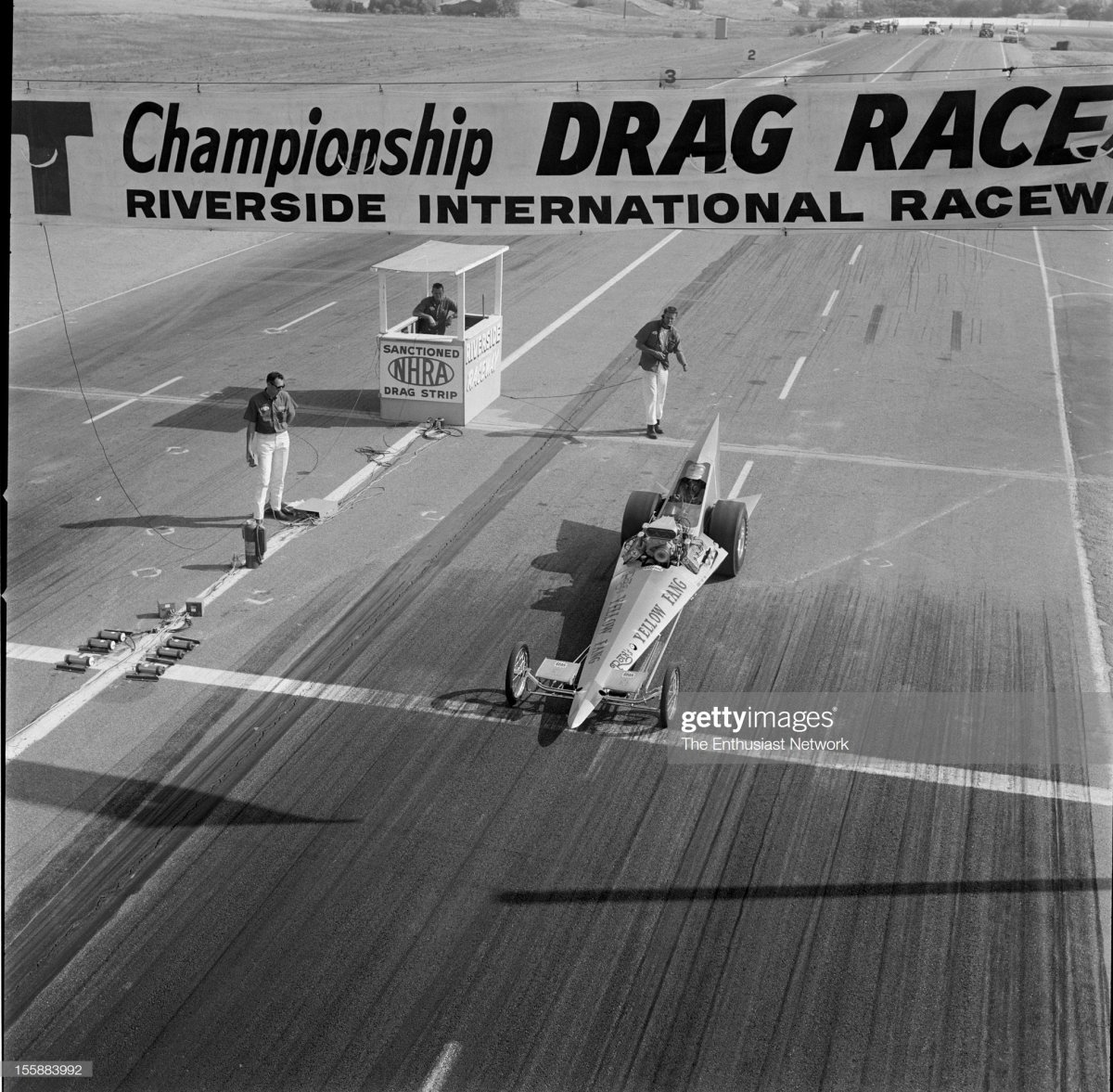 3rd Annual Hot Rod Magazine Championship Drag Races - Riverside  yellow fang1.jpg