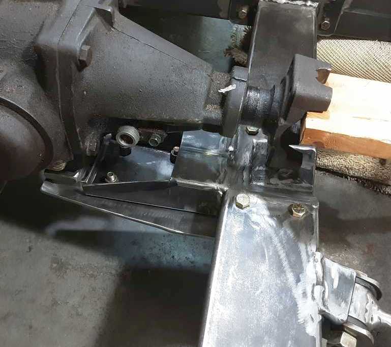 419 012221 Transmission mount installed.jpg