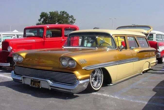 58 Chevy wagon gold side.jpg