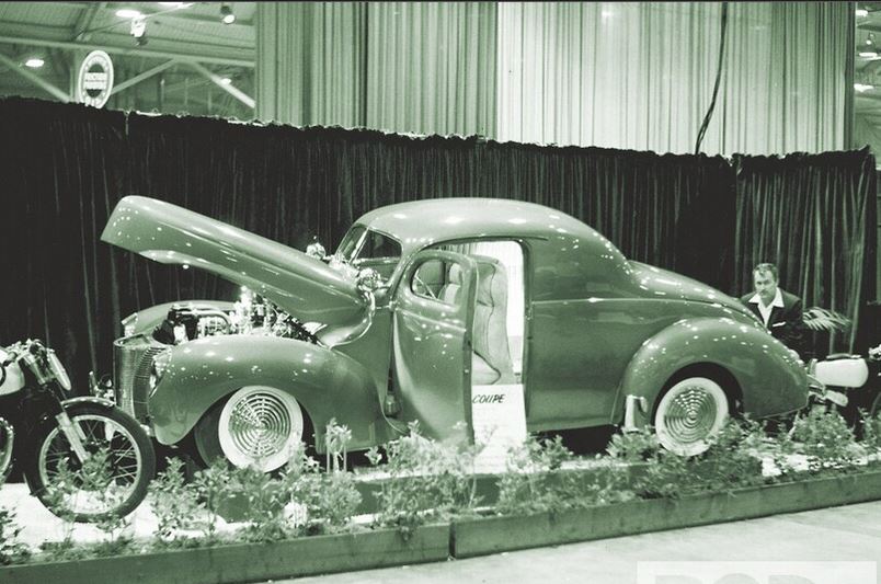 6 1953 Motorama held at the Pan-Pacific Auditorium in L.A.7 Earle Bruce sits behi.JPG