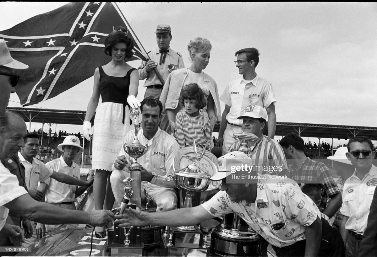 9 1965 NASCAR Darlington Southern 500 Stock Car Race. Ned Jarret.jpg