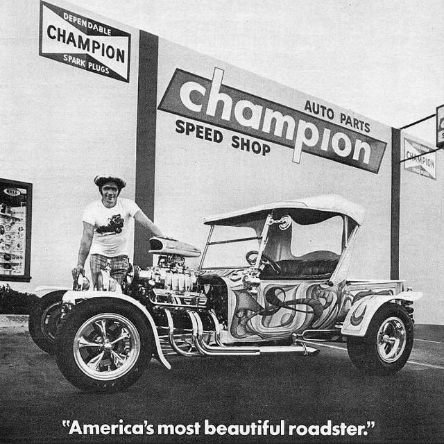 Andy Brizio & his 1970 AMBR at his Speed Shop.jpg