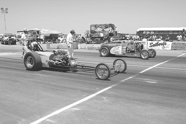 at the line with gary b&w.jpg