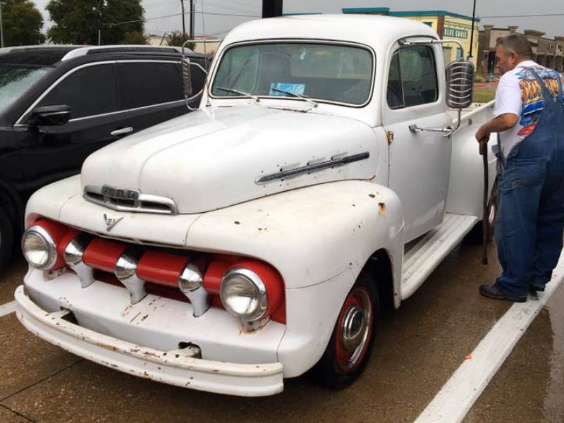 Bob Wilson & his 1951-52 F1 Pickup (circa 2106).jpg