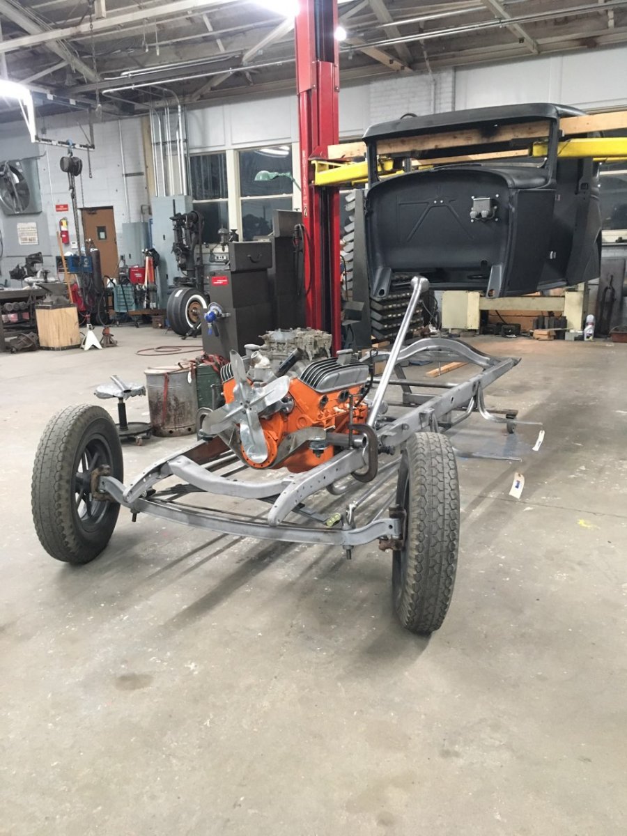 Body Coming Off Model A Chassis 2.jpg