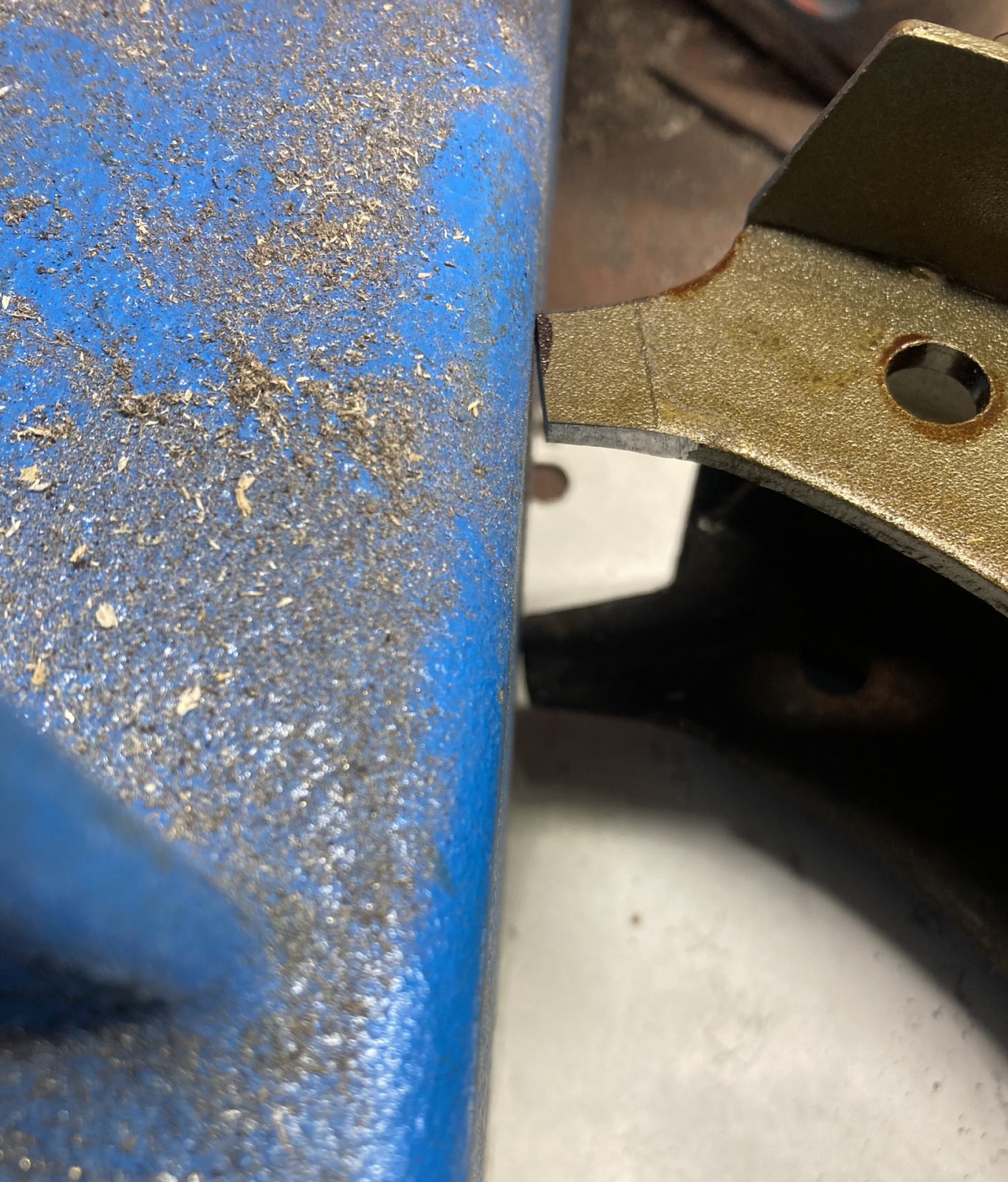 Brake Shoes New After Modifying.JPEG