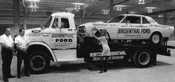 Bridenthal-Ford-66-Falcon-on-ramp-truck-Linda-Vaughn--580x274.jpg