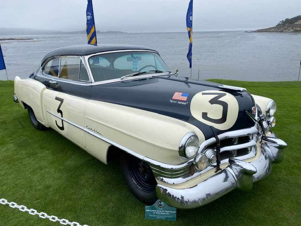 Briggs Cunningham 1950 Cadillac @ 2022 PBCdE - by John D'Agostino.jpg