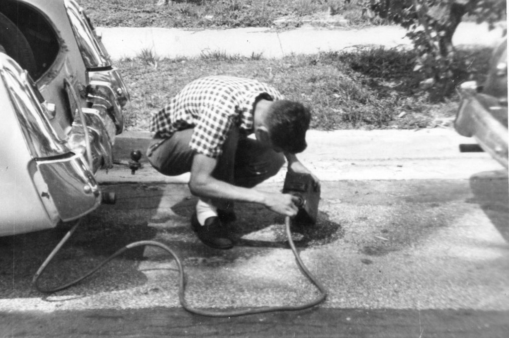 Buster,stealing gas.jpg