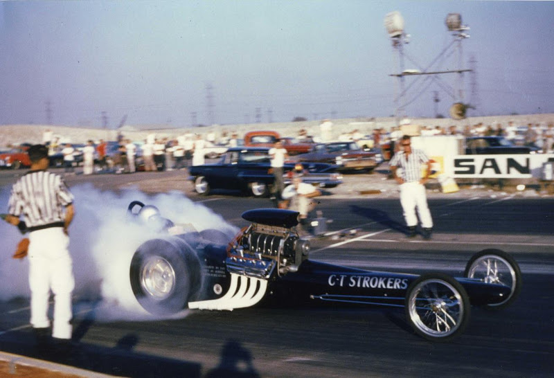 C & T Strokers The Wenderski & Winkel Top Fueler making a run at San Gabriel Drag Strip..jpg