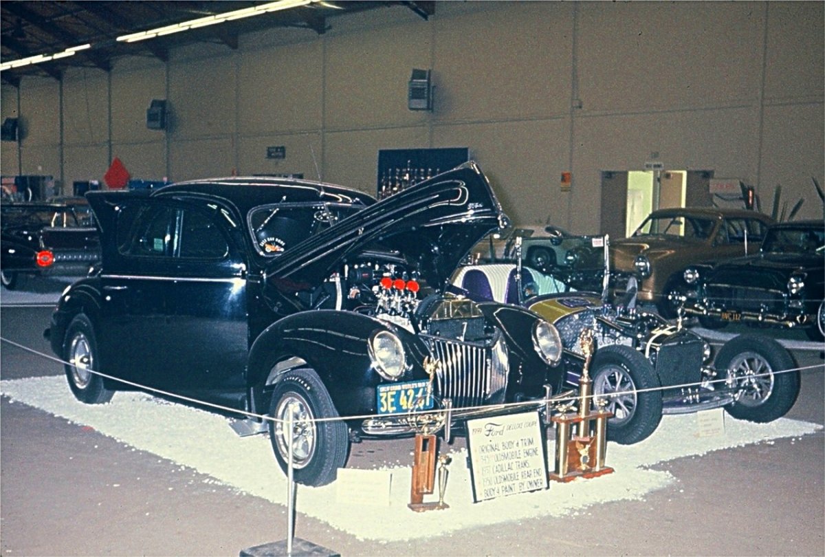 Cal Perreria Brought His Oldsmobile Powered 1939 Ford Coupe.jpg