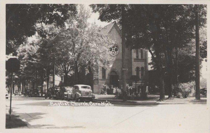 Caro, MI (Baptist Church) (1940s).jpg