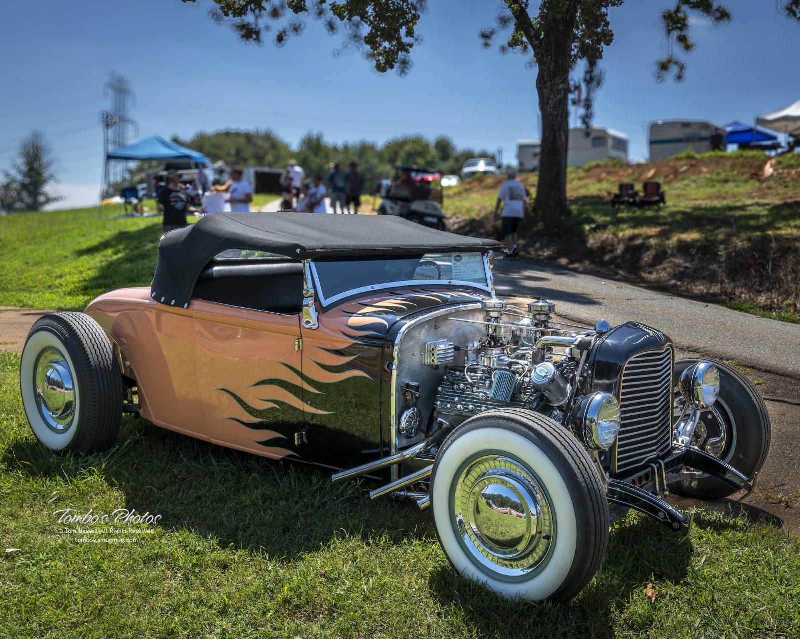 Channeled Deuce Roadster front hillside.jpg