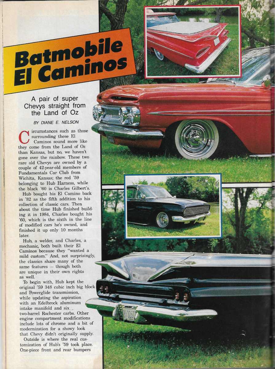 Charles Gilbert 60 El Camino c Truckin July87 p60.png