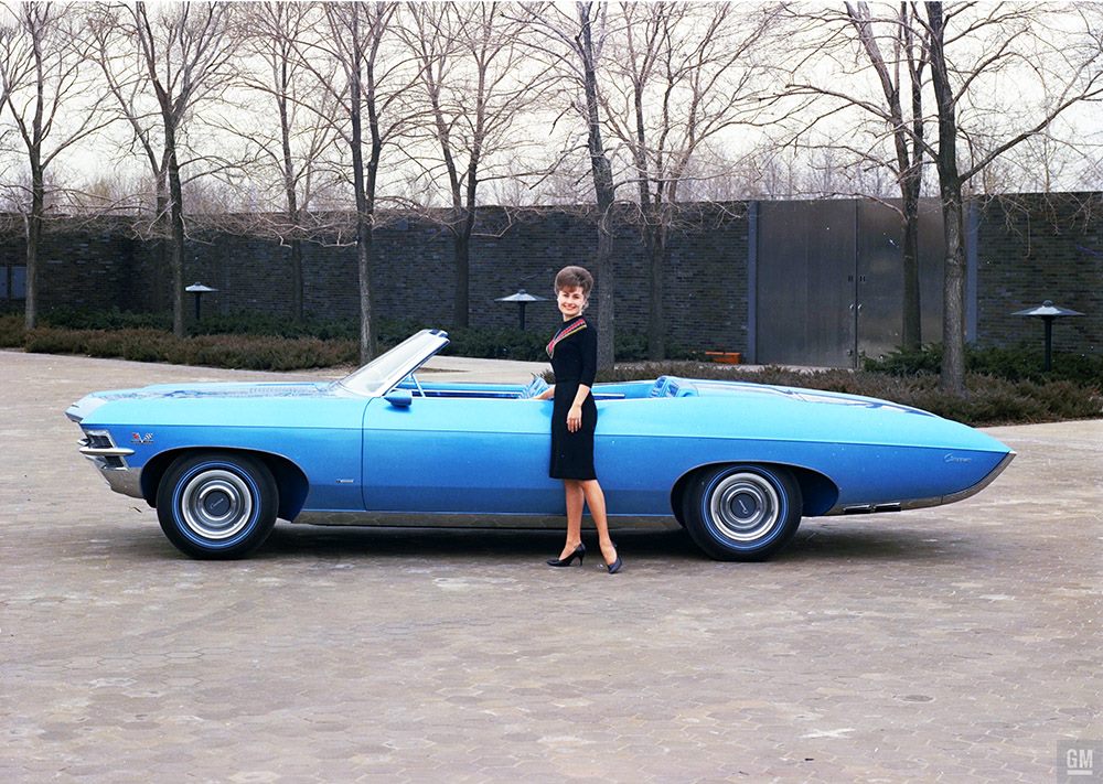 Chevrolet Concours one of the concept cars on display in the GM Pavilion at the '64 New York .jpg