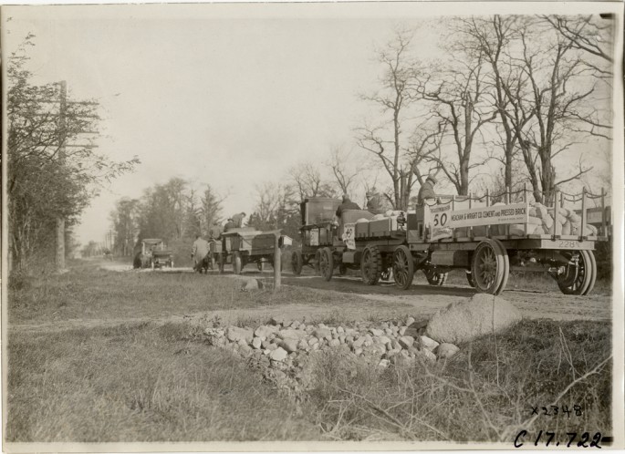 Chicago Motor Truck run. The trucks drove from Chicago to Milwaukee and back..jpg