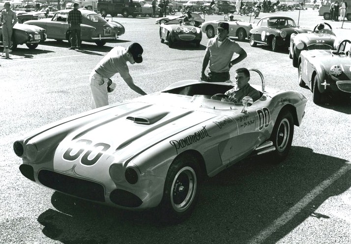 Dave macdonald and jim simpson in corvette special at riverside 1962.JPG