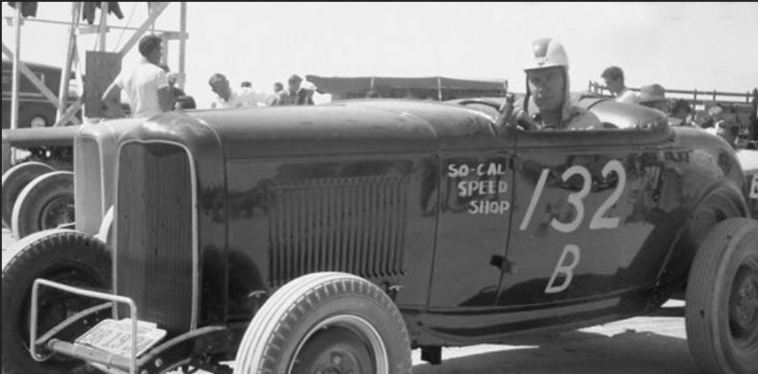 Dean Batchelor • SoCal Speed Shop '32 Roadster, Muroc Dry Lake 1948.JPG