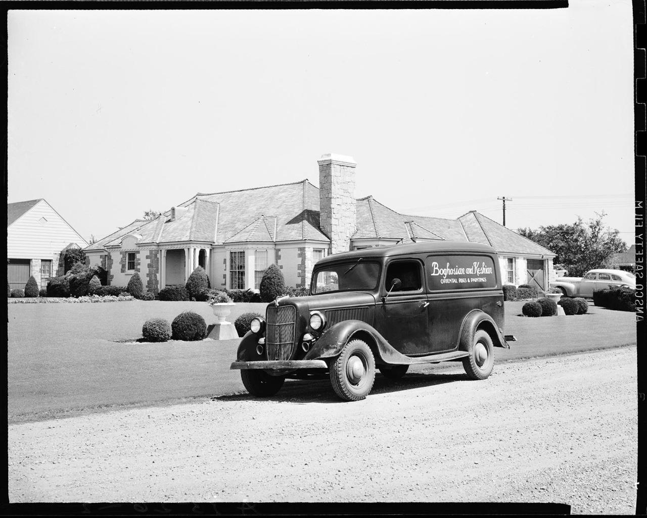 Delivery Truck for Boghosian and Keshian Oriental Rugs and Paintings in Oklahoma City, Oklahoma..jpg