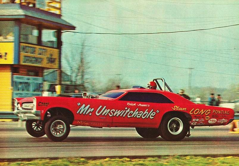 Dick Jesse\'s GTO based flopper was a peculiar amalgam of funny car and dragster..jpg