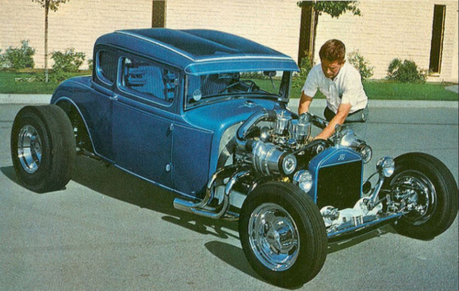 Dick Patterson and his '31 F.JPG