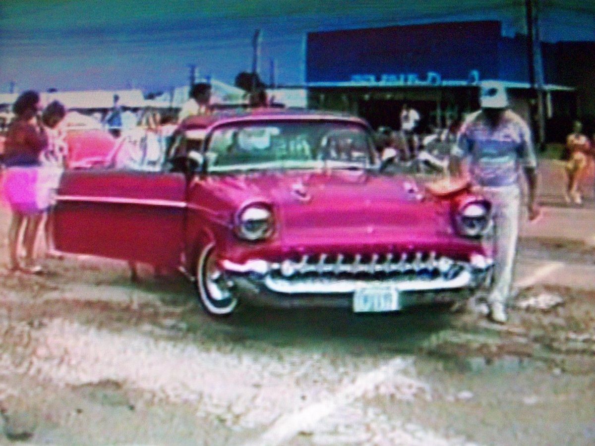 Don n Tammy Curtin 57 Chevy a 93 LSS.JPG