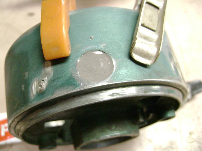 DSC08378 SMALL patch done JB weld clamped.JPG