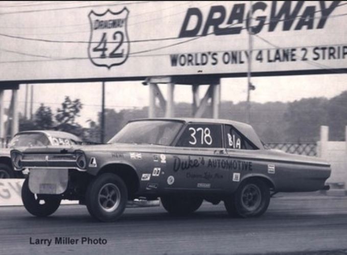 Duke's automotive At Dragway 42 and altered.JPG