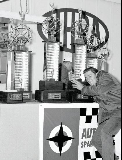 Early NHRA winner trophys.JPG