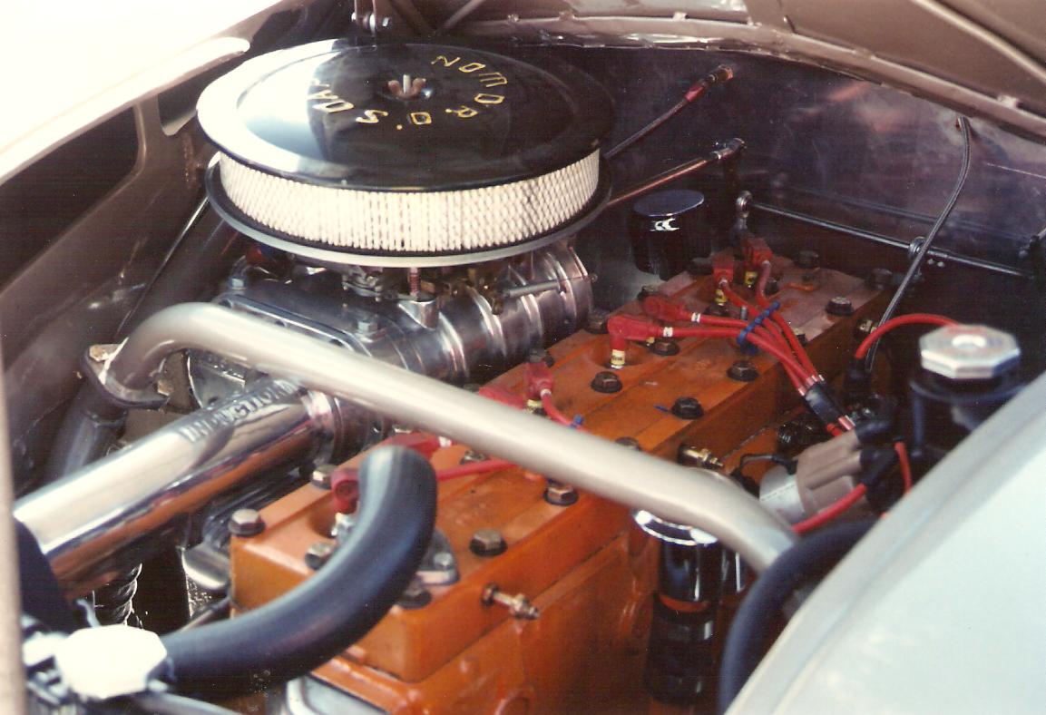 Ed Hegarty DeSoto Airflow - Dave Dozier Supercharged Chrysler Straight 8 - 1989.jpg