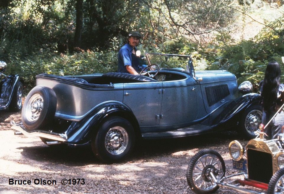 Ed Lee's '33 Aussie Phaeton at  a '73 Santa Barbara Rod Run.jpg