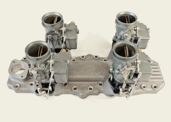 Eddie Meyer Four Carburetor Intake Manifold (1932 to 1948).jpg