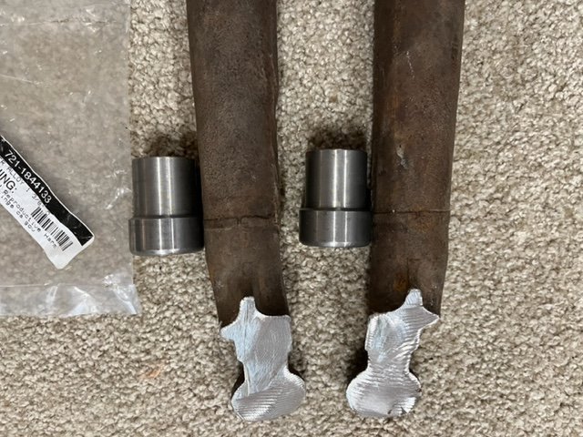end view of where thread inserts should be welded.jpg