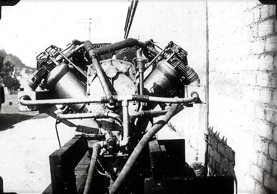 Engines at Millers V8 marine front.jpg