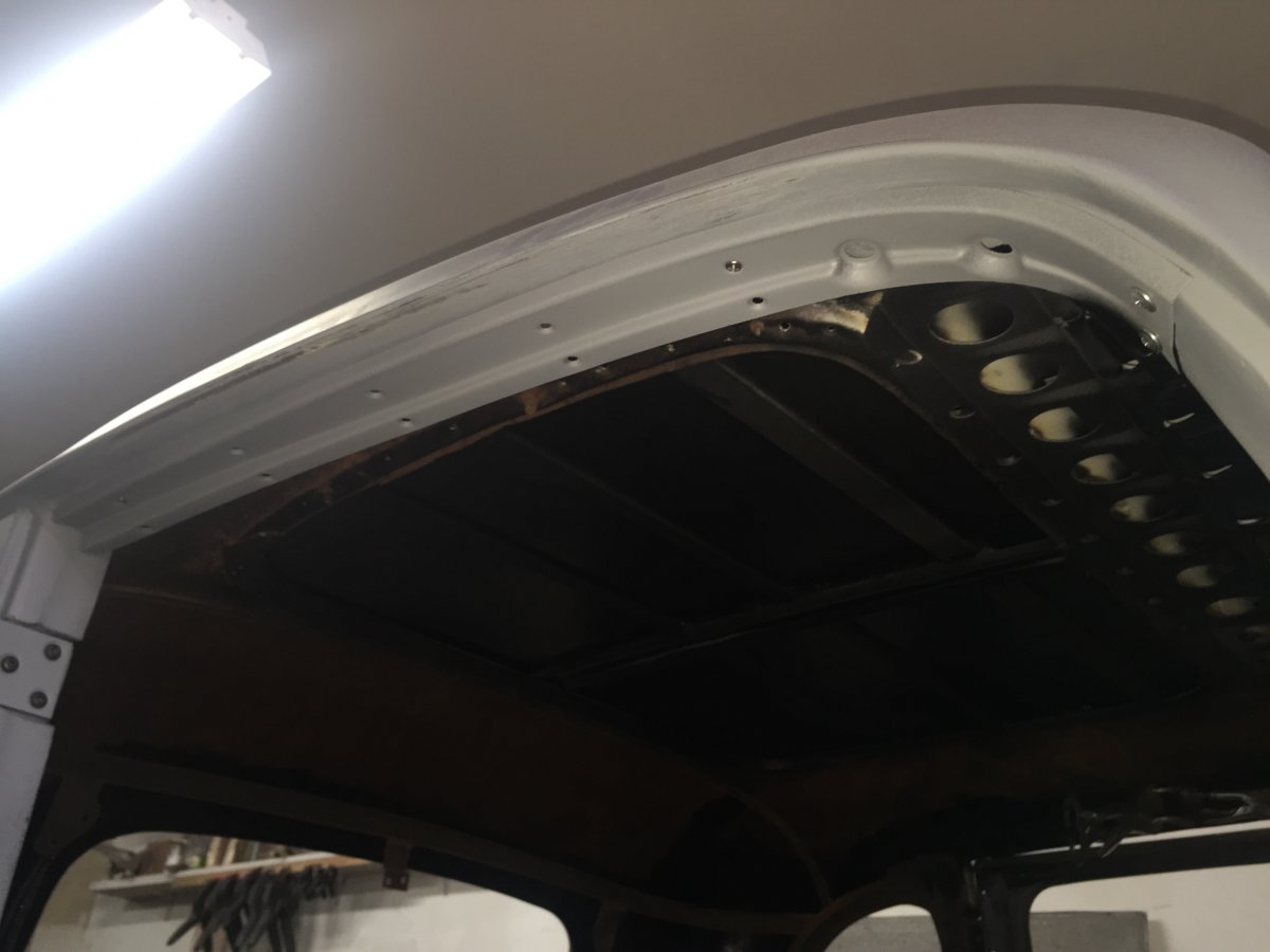 Finished Passenger Door Header Outside View.JPG