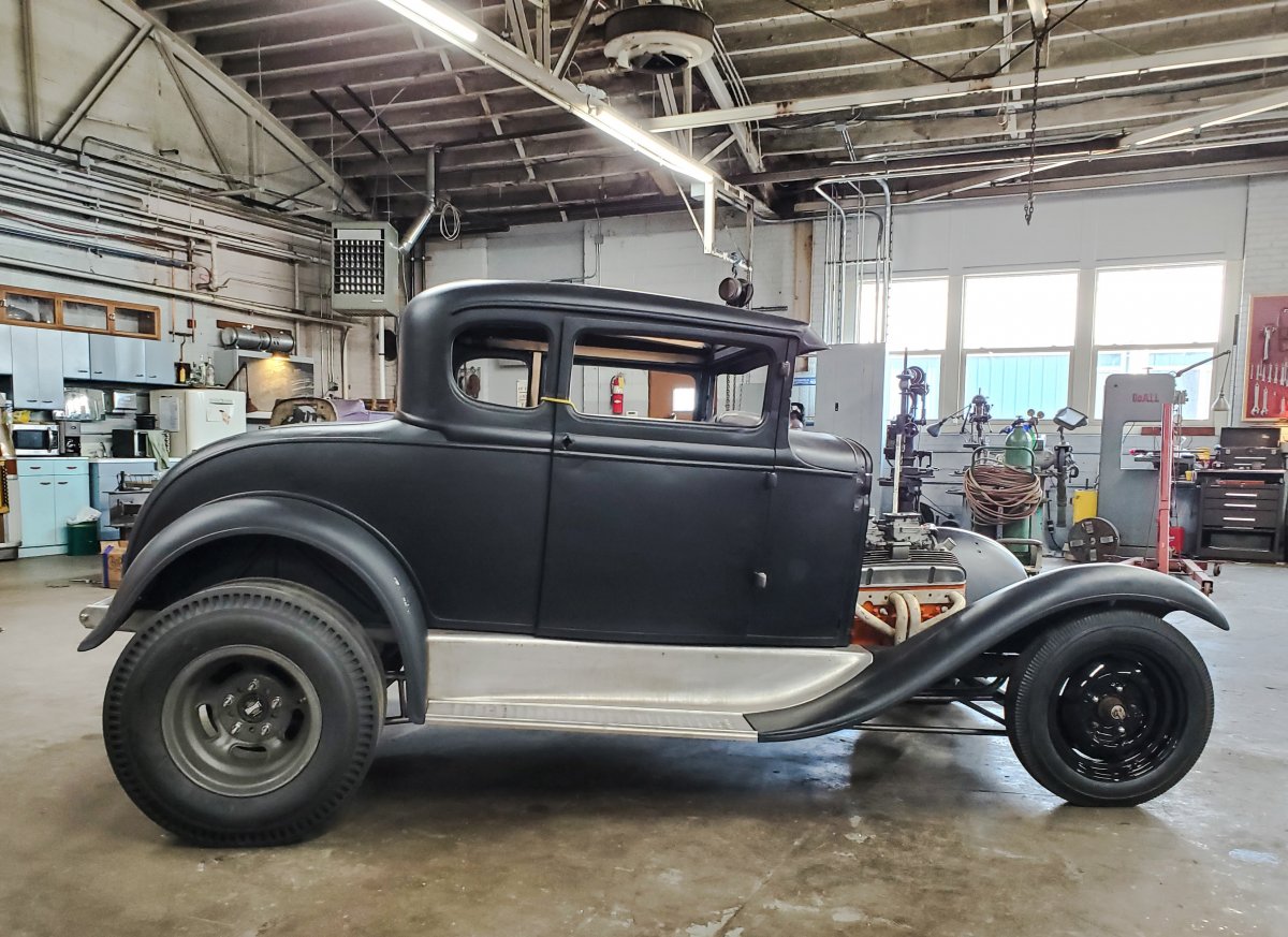 First Time as a Complete Roller 30 Model A Coupe 4.jpg