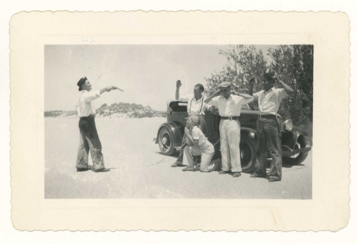 Fred and Bernice at Muroc Dry Lake 1932-33   613.jpg